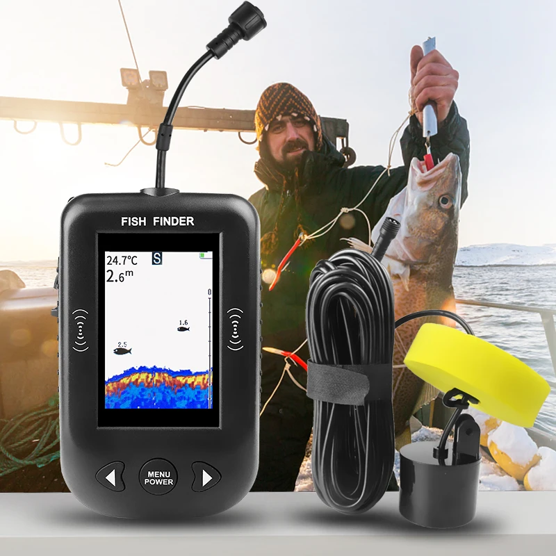 Fishing Depth Finder - Эхолот Erchang XF03 для рыбалки, 45