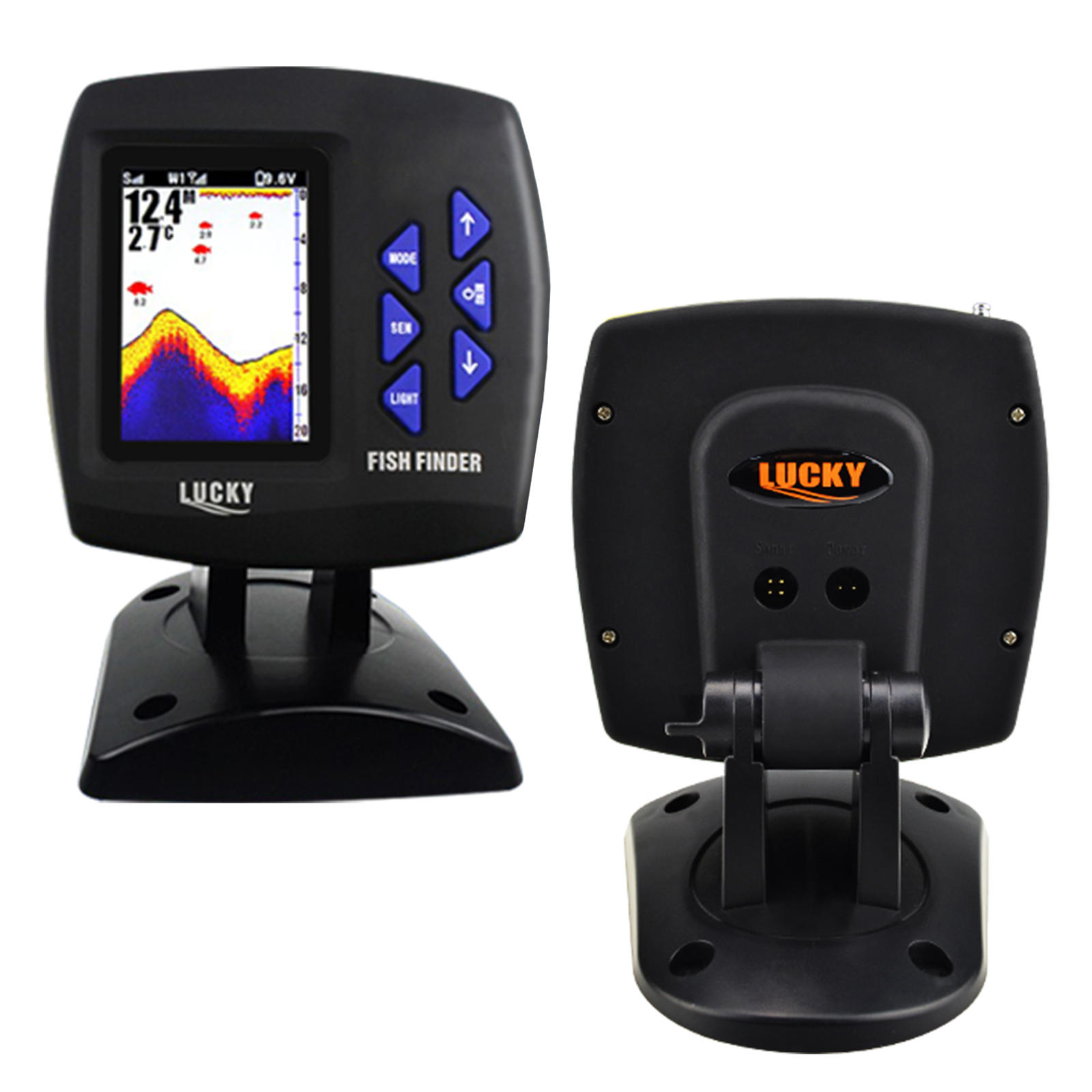 Эхолот LUCKY с беспроводным ра – обзор и цена Fishing Depth Finder
