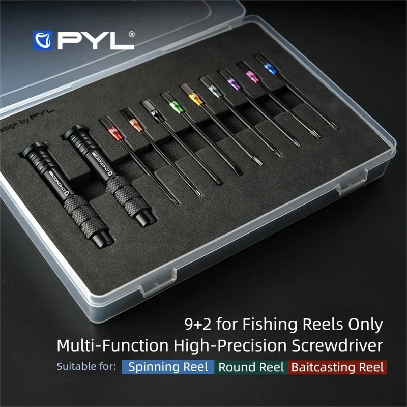 Набор отверток PYL 9+2 из леги – обзор и цена Shimano Reel Stradic