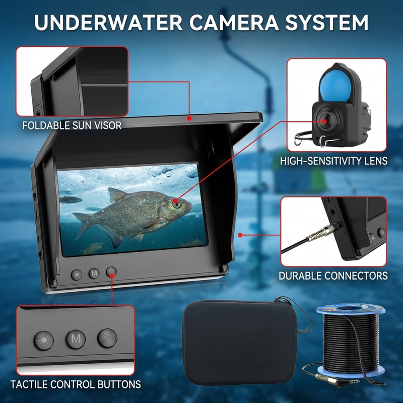 Подводная камера для рыбалки с – обзор и цена Fish Finder Case